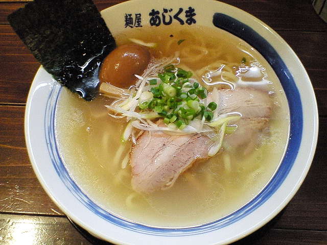 白ラーメン(太麺)