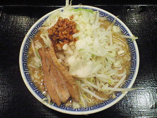 ふじ麺(ヤサイニンニク)