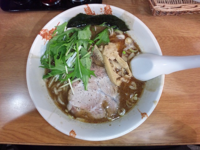 魚介鶏醤油麺