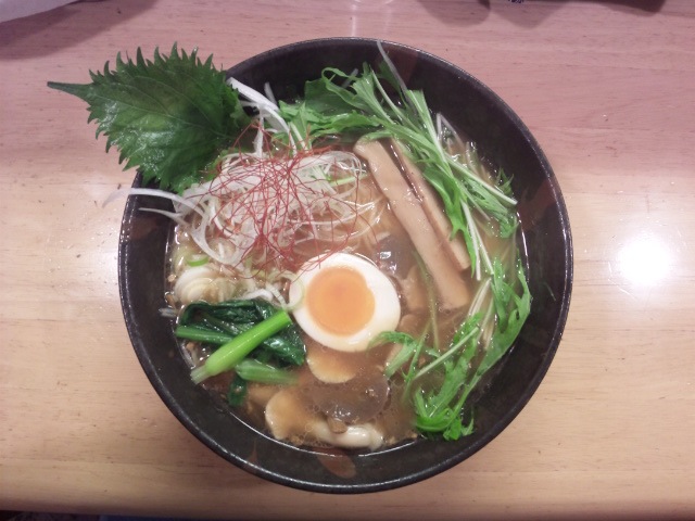 きのこラーメン