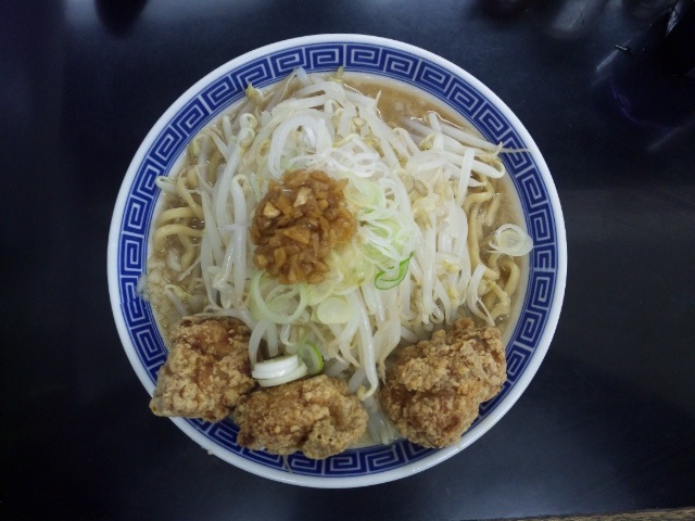 チキンラーメン(ニンニク少なめ)