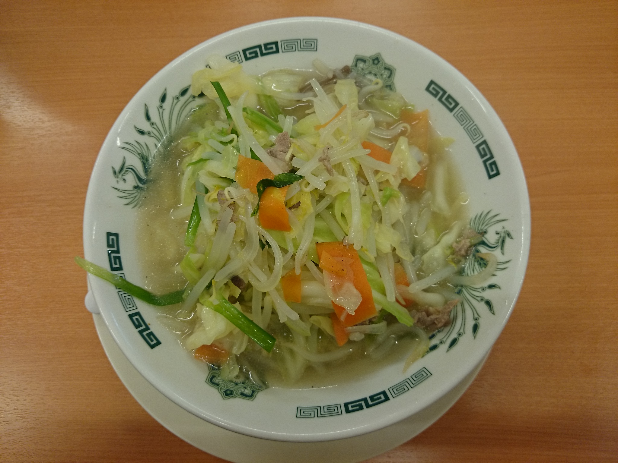 野菜たっぷりタンメン