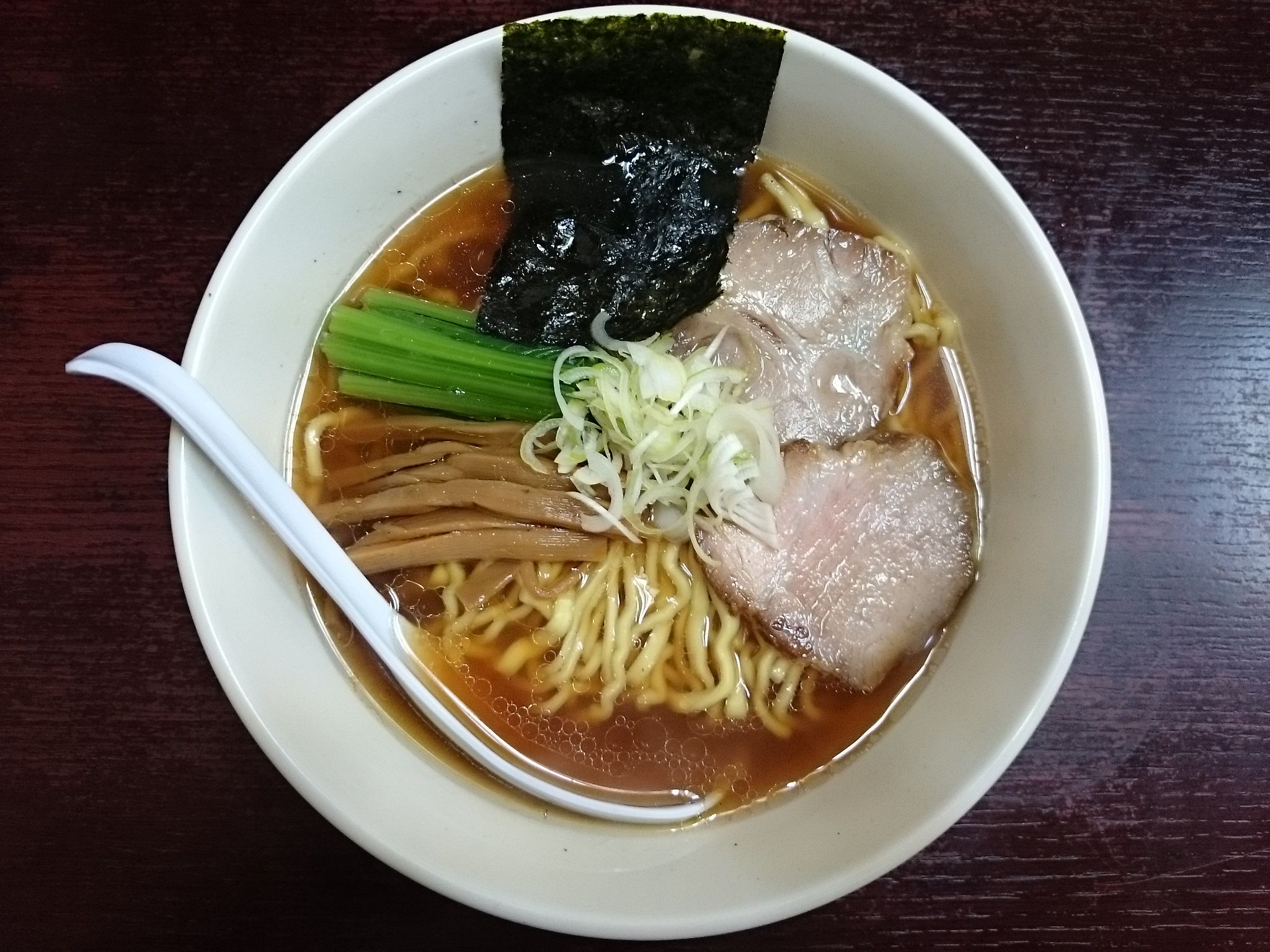 あっさり煮干し／乱切り麺