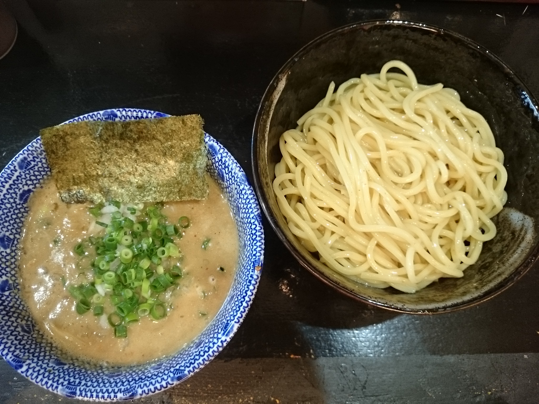 鶏帆立の塩つけめん(中)
