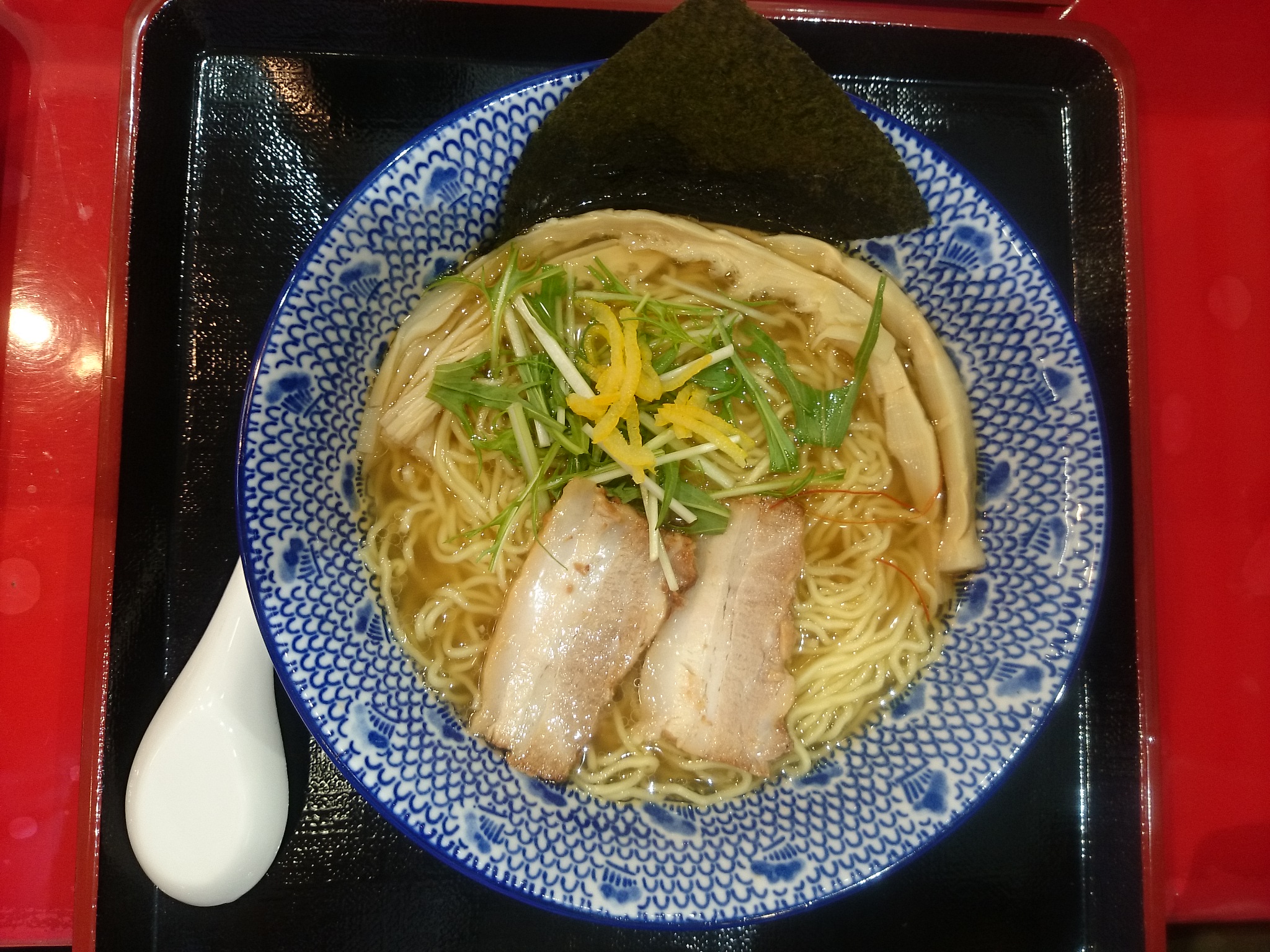 チンタン柚子塩ラーメン
