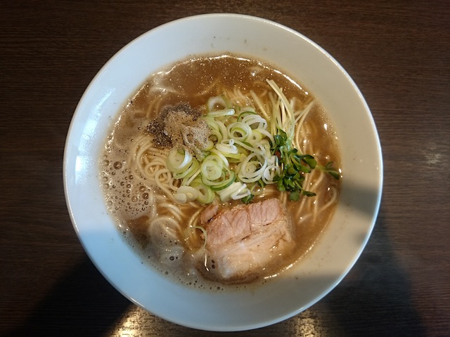 濃厚煮干しそば