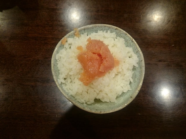 明太ごはん