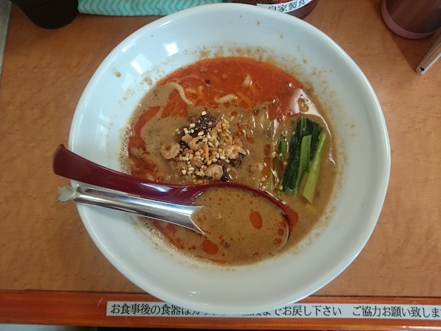 濃厚担々麺