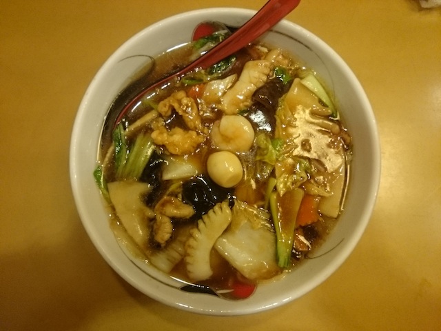 五目うま煮めん