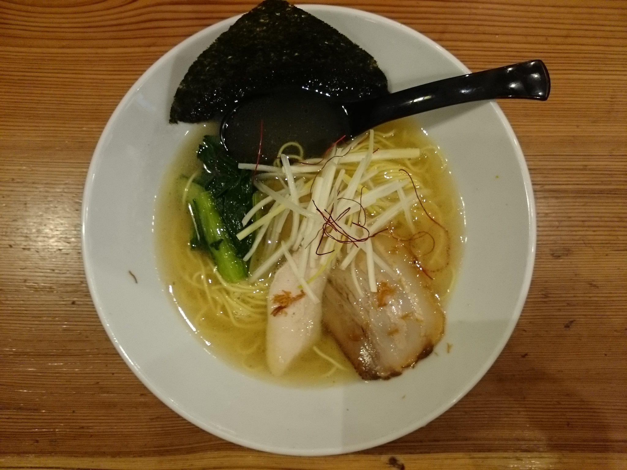 純鶏ホタテ塩らーめん