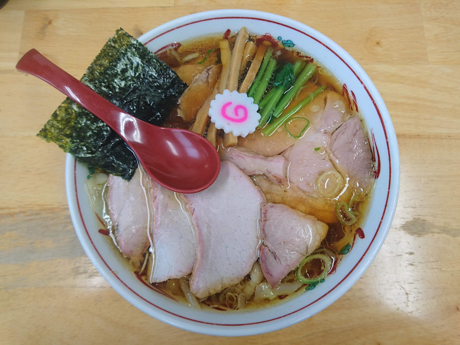 焼豚ワンタン麺