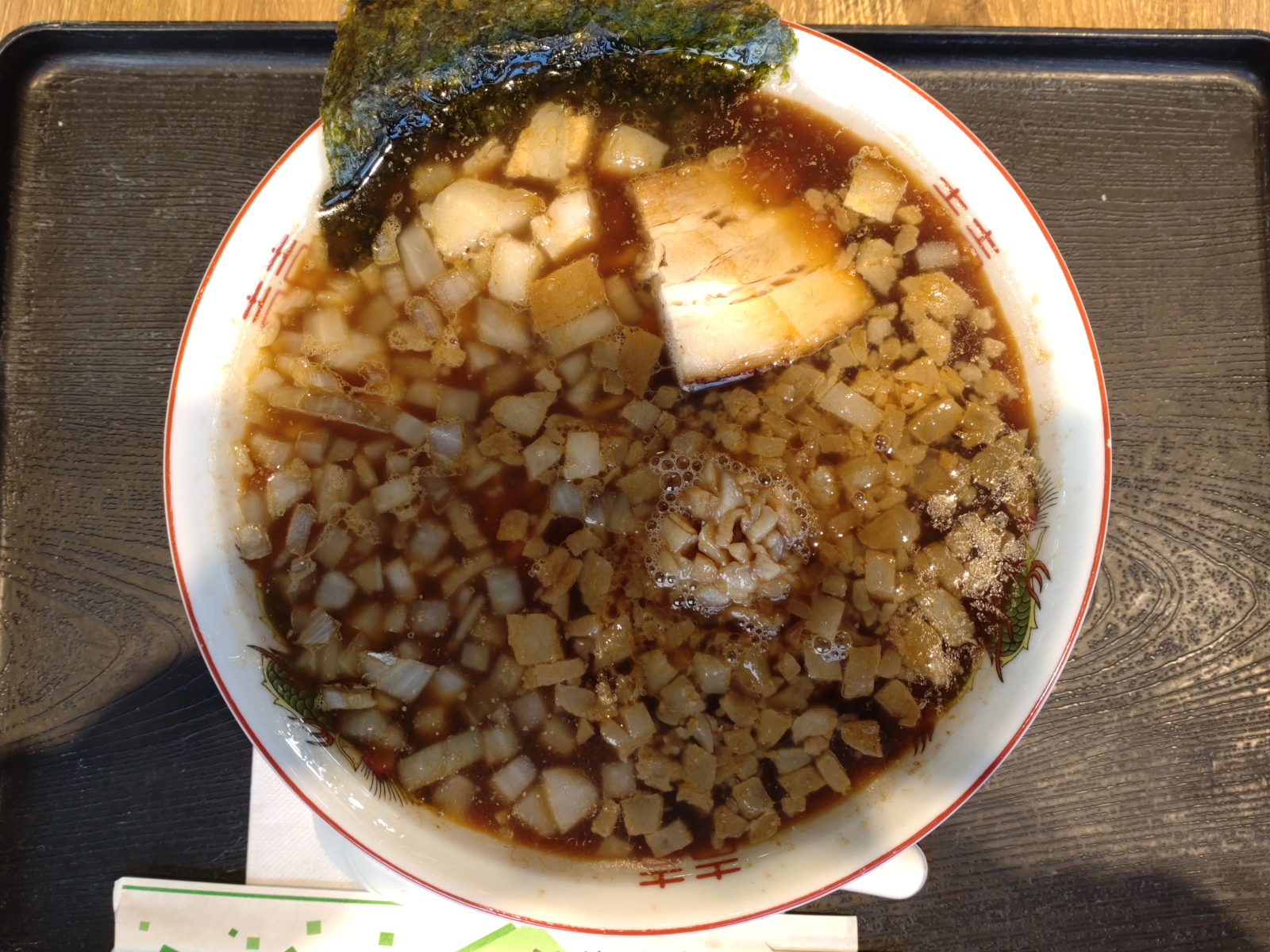 竹岡式濃厚醤油ラーメン