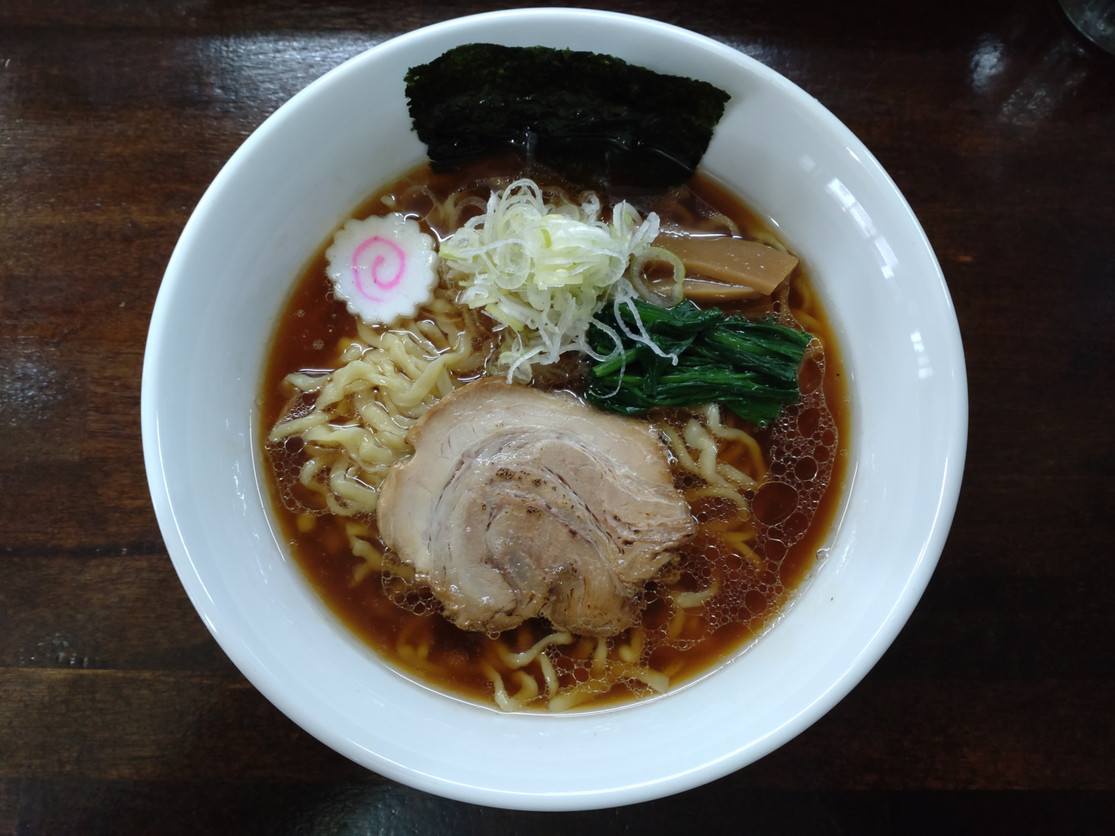手もみ中華そば(醤油)