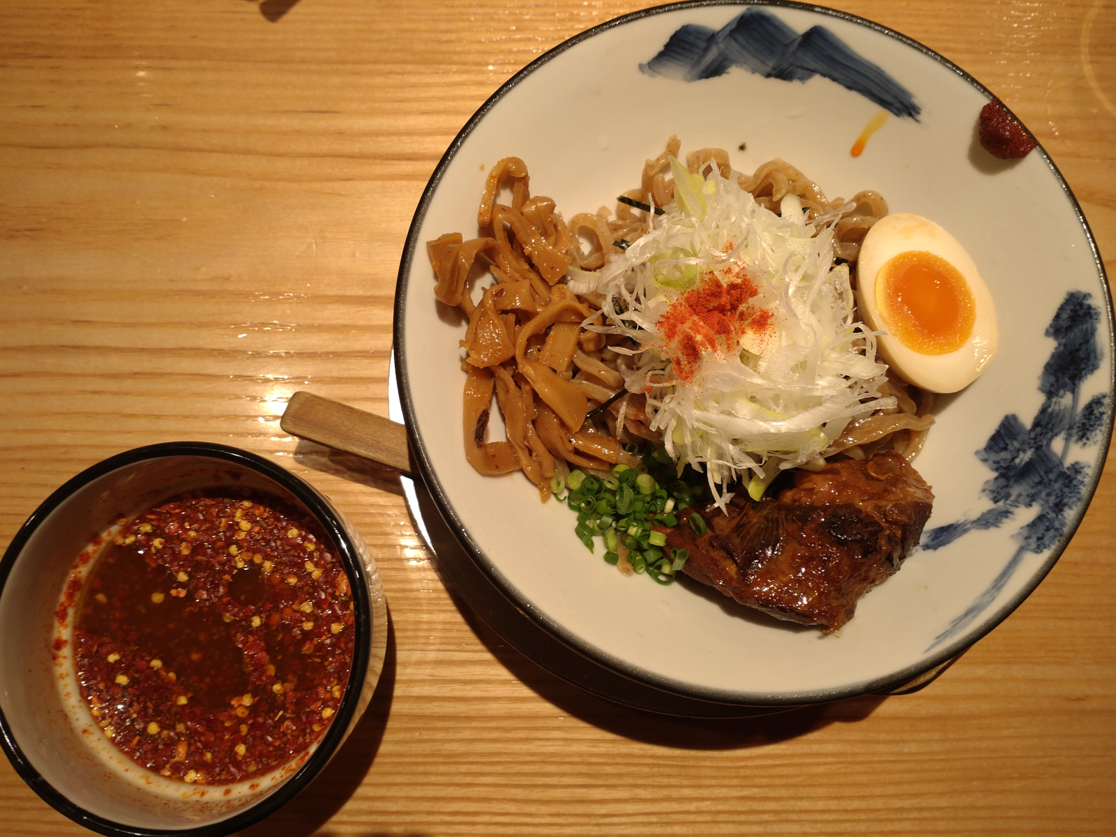 辛紅つけ麺