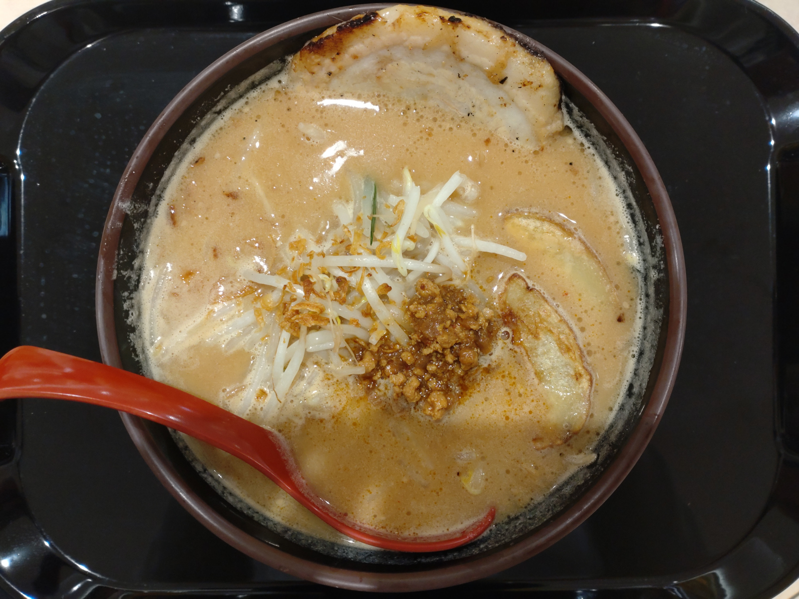 北海道味噌らーめん／炙りチャーシュー