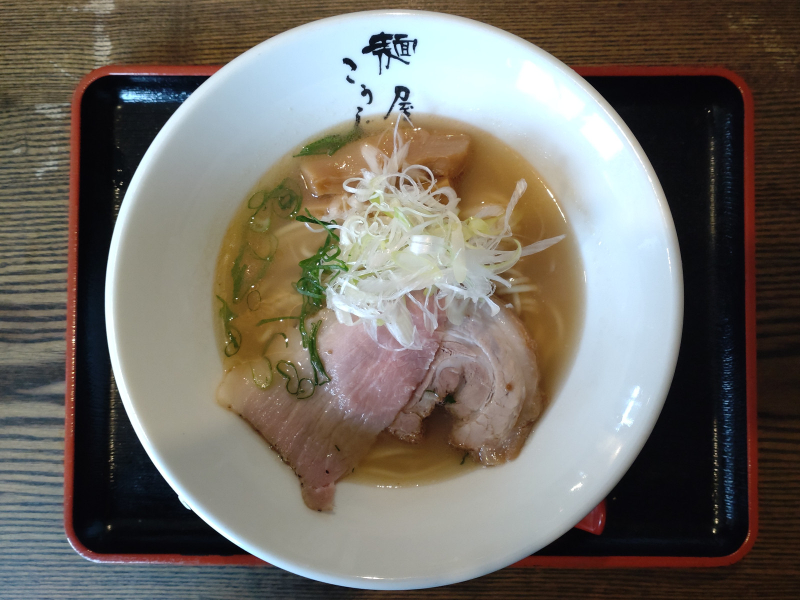 金目鯛と名古屋コーチンの塩らーめん
