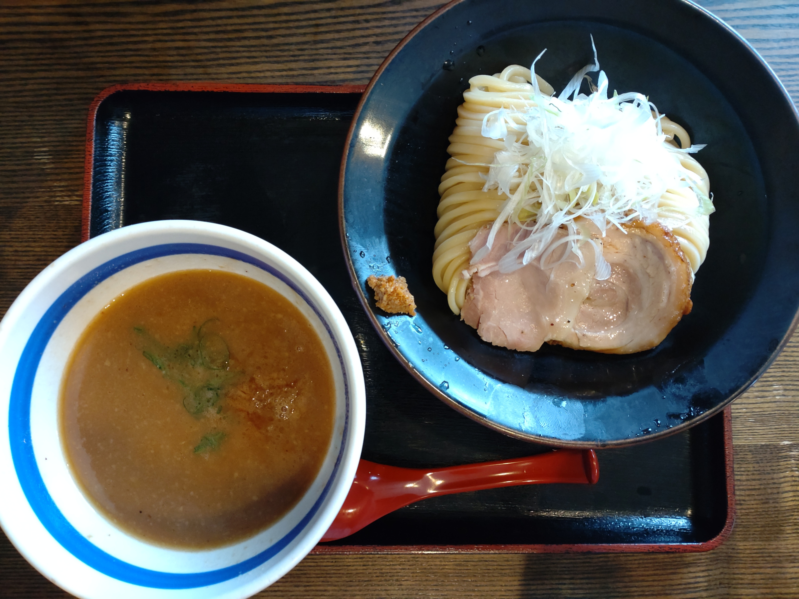 栗ガニの濃厚つけめん