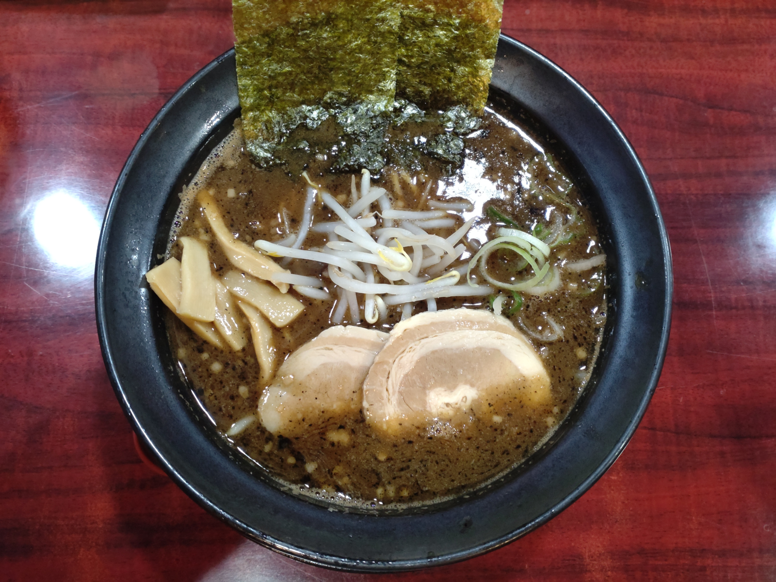 炎上焦がし味噌麺