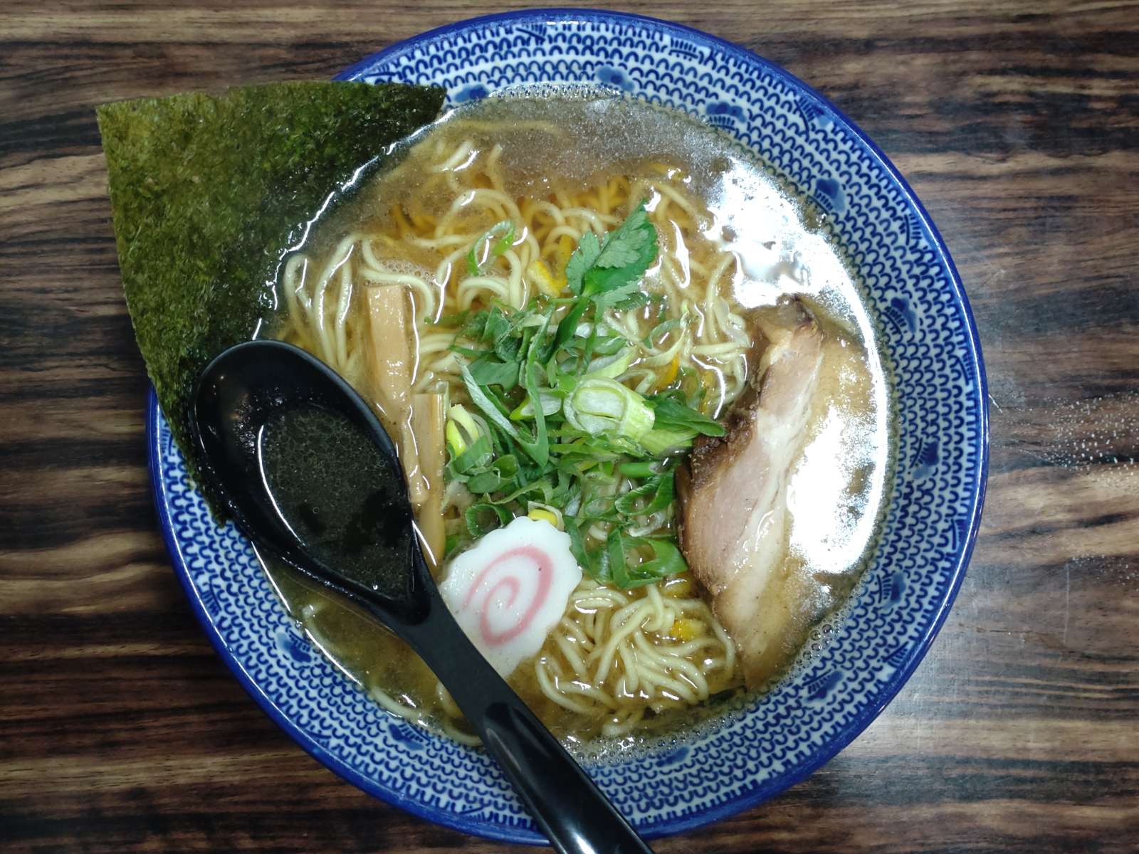 煮干し醤油らーめん